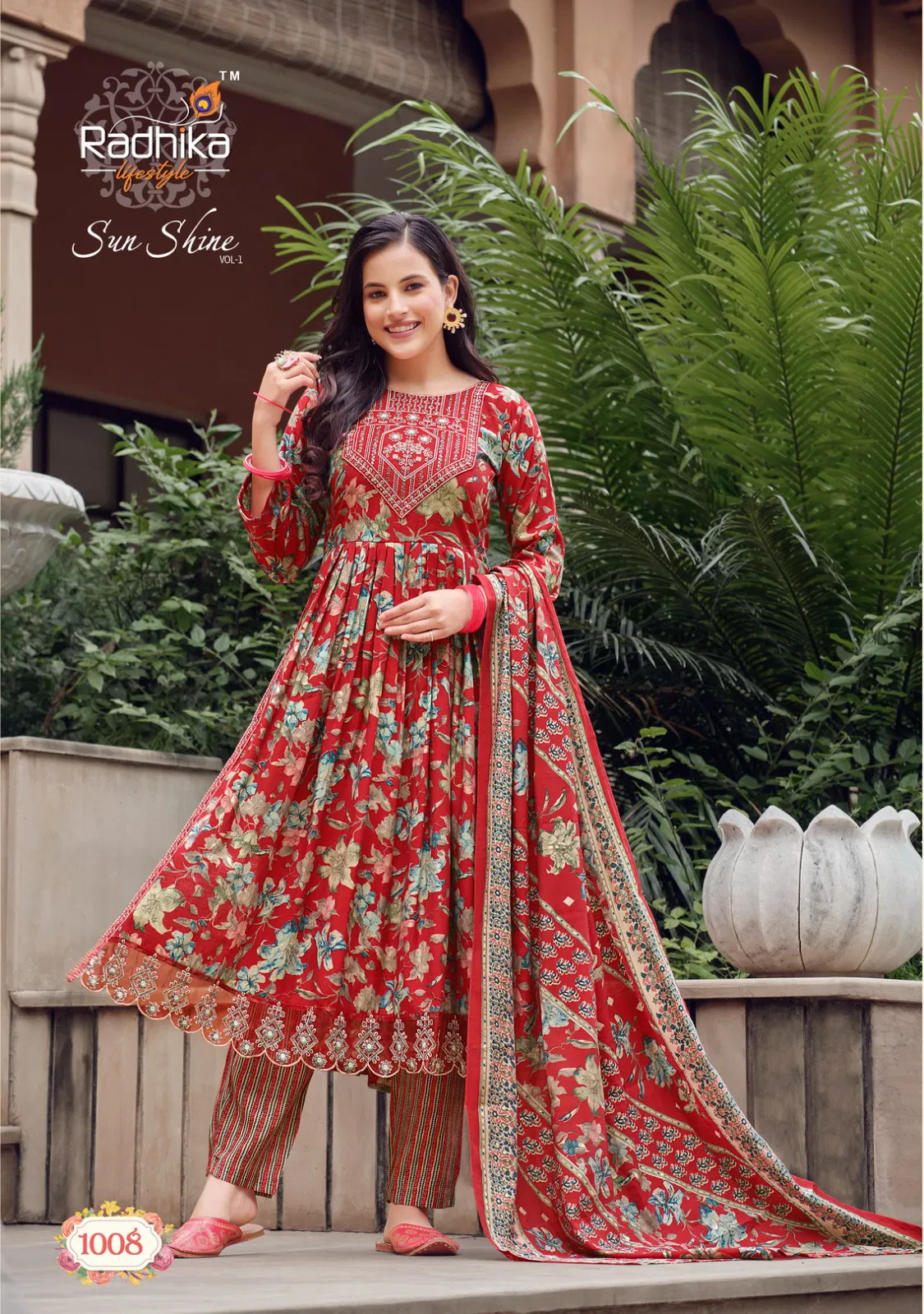 Radhika Sunshine Vol 1 Embroidery Readymade Catalog
